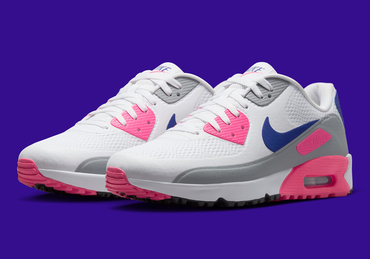 Nike Brings The Golf Build To The OG Air Max 90 “Laser Pink”