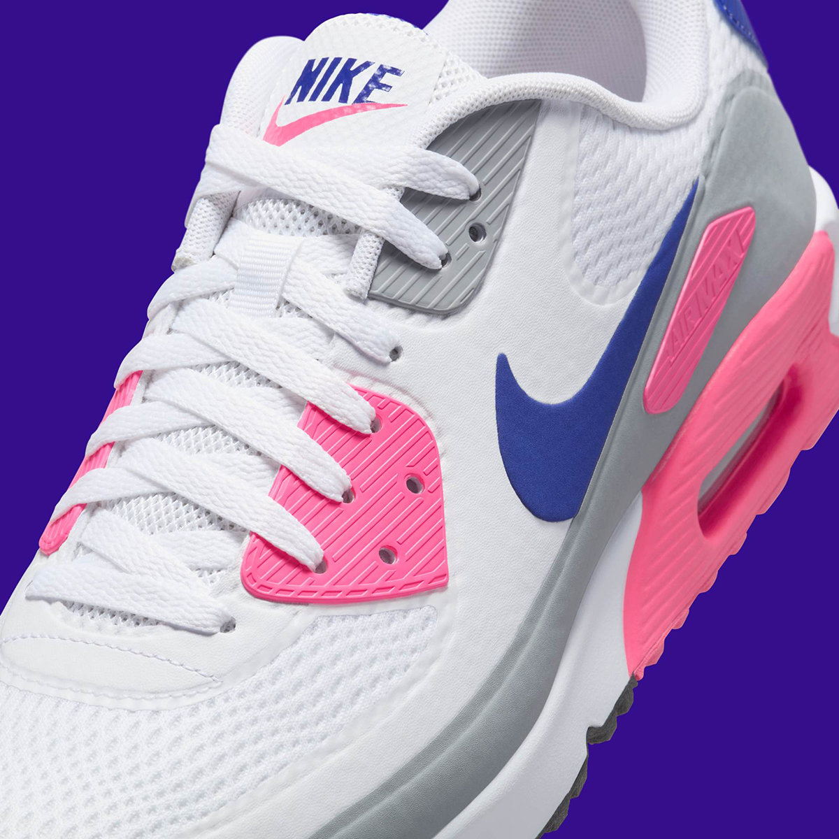 nike air max 90 golf white bright concord laser pink hv9305 101 5