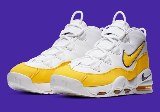 The Nike Air Max Uptempo 95 "Lakers" Is Bound For A Return In Summer 2025