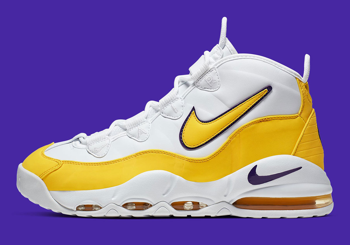 Nike Air Max Uptempo Lakers 2025 SneakerNews