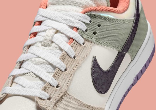 Nike Cultivates A "Floral Swoosh" On The Dunk Low