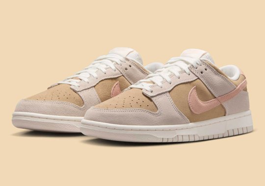 Nike Wraps The Dunk Low In Light Tonal Suedes