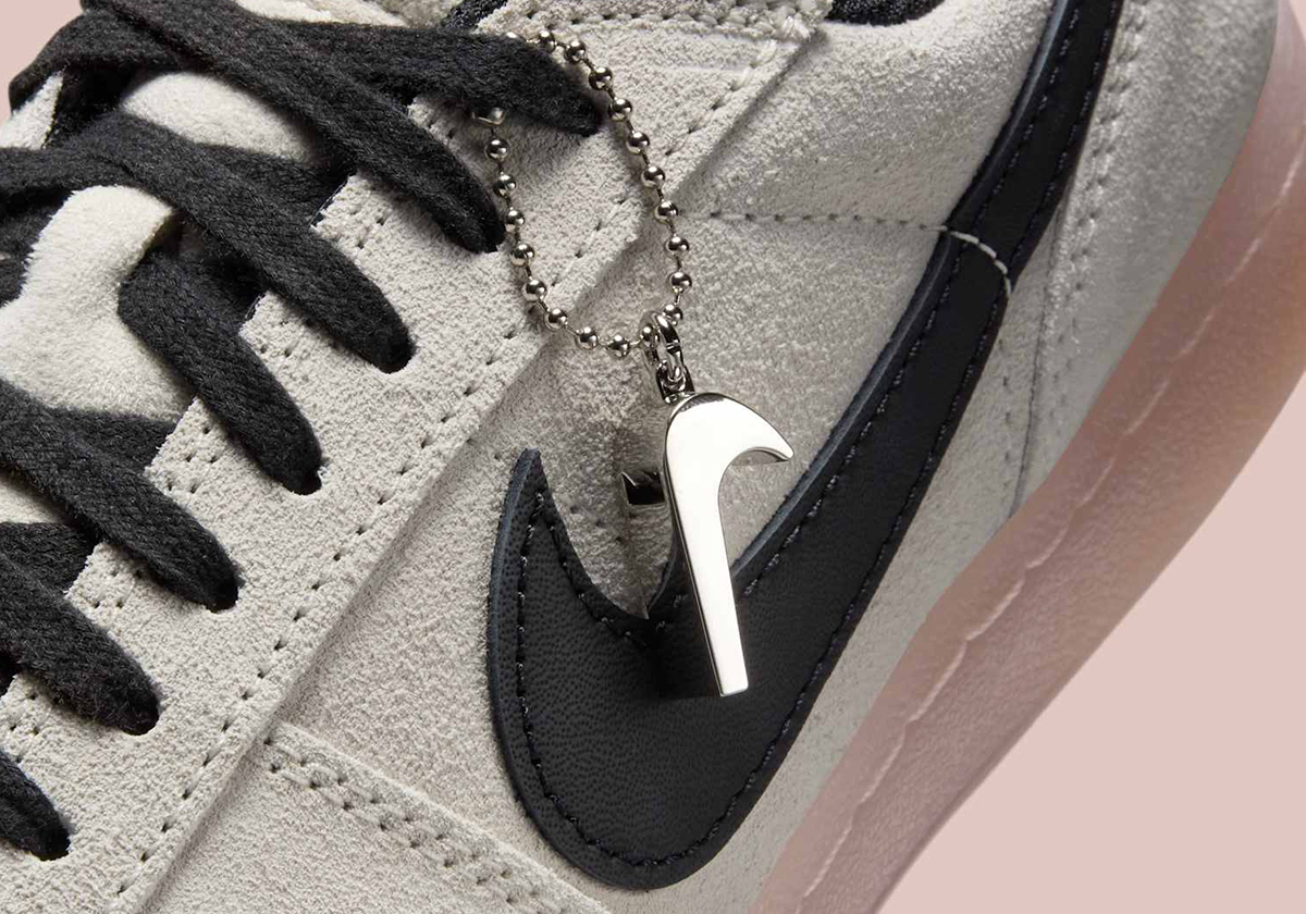 A Swoosh-Shaped Whistle Comes Attached With This Classic Nike Football Shoe