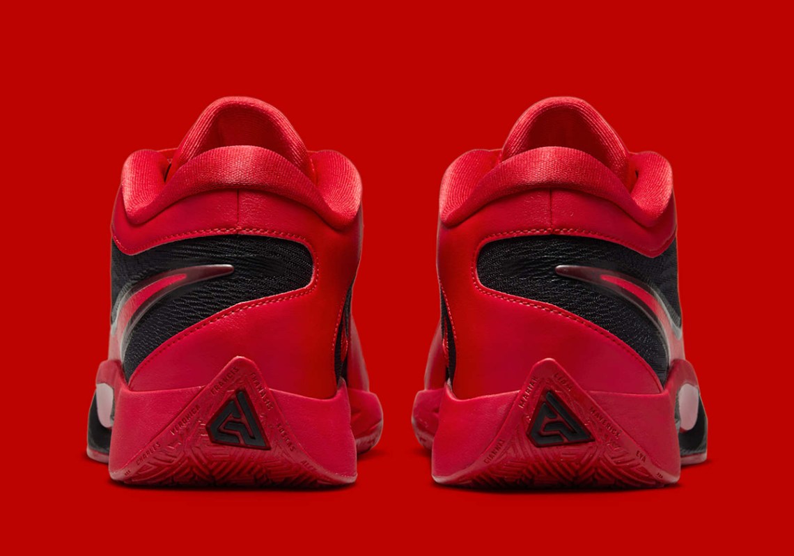 Nike Giannis Freak 6 BRED Basketball Shoes FJ7792-003 Nike Giannis Zoom Freak 6  main image 2