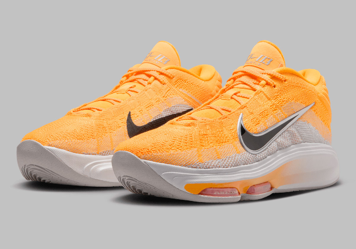 Nike Electrifies The GT Hustle 3 In "Laser Orange"