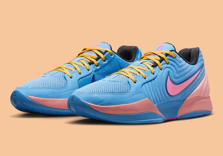 Nike JA2 Beyond Blue/Hyper Pink Basketball Sneakers (Size 8) NWT Nike Ja 2 GS  main image 3