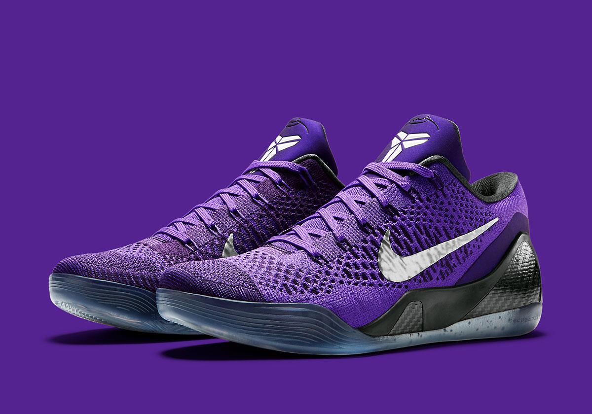 Nike kobe 9 mens purple deals