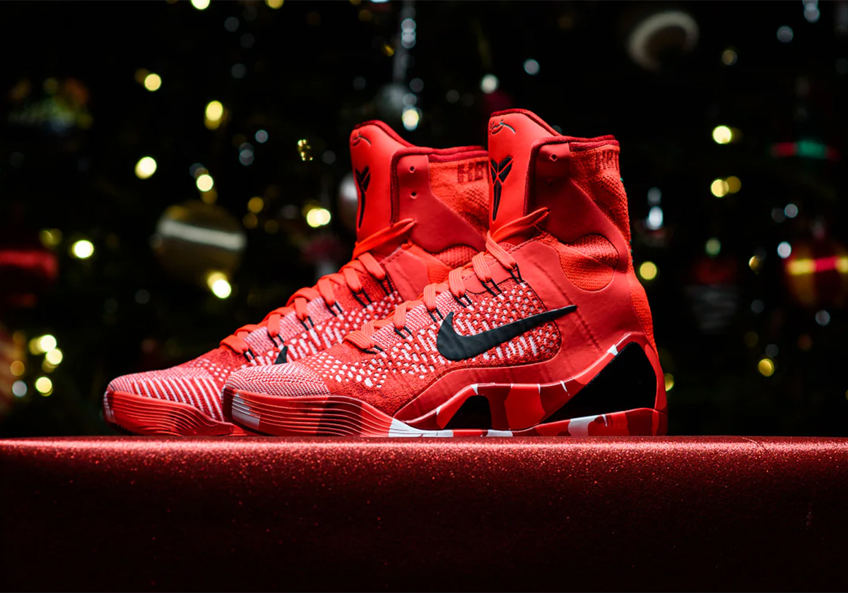 Nike Kobe 9 Protro Christmas FZ7335 600 Store List SneakerNews