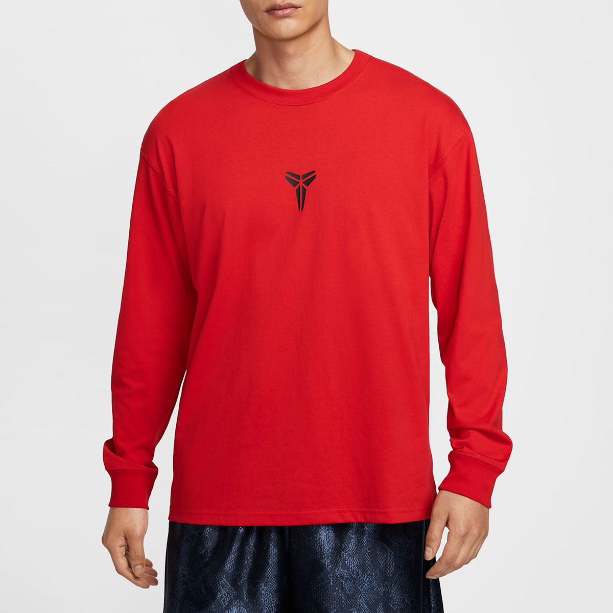 Nike Kobe Year Of The Snake 5 Rings Long Sleeve Shirt Red 1