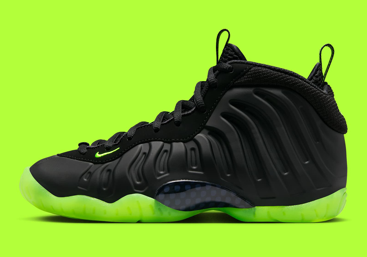 Nike Little Posite One Black Volt Hf0977 001 8