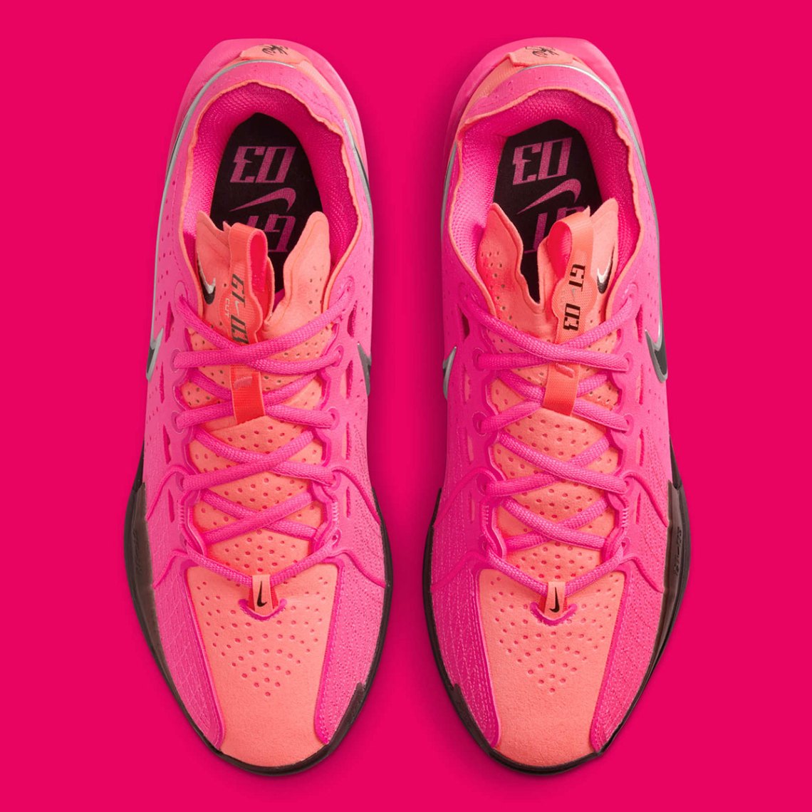 Nike Air Zoom G.T. Cut 3 Basketball US M 19 Hyper Pink/Metallic Silver/Pink Foam The Nike Zoom GT Cut 3 Thinks Pink With New Spring 2025  main image 4