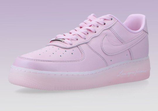 Official Retailer Images Of Drake's NOCTA x Nike Air Force 1 Low “Pink Foam”