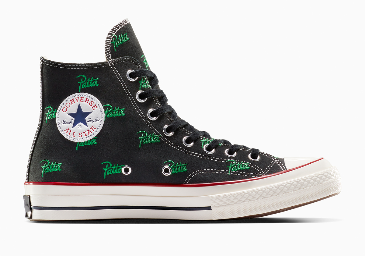 Patta Converse Chuck 70 Black A13857c