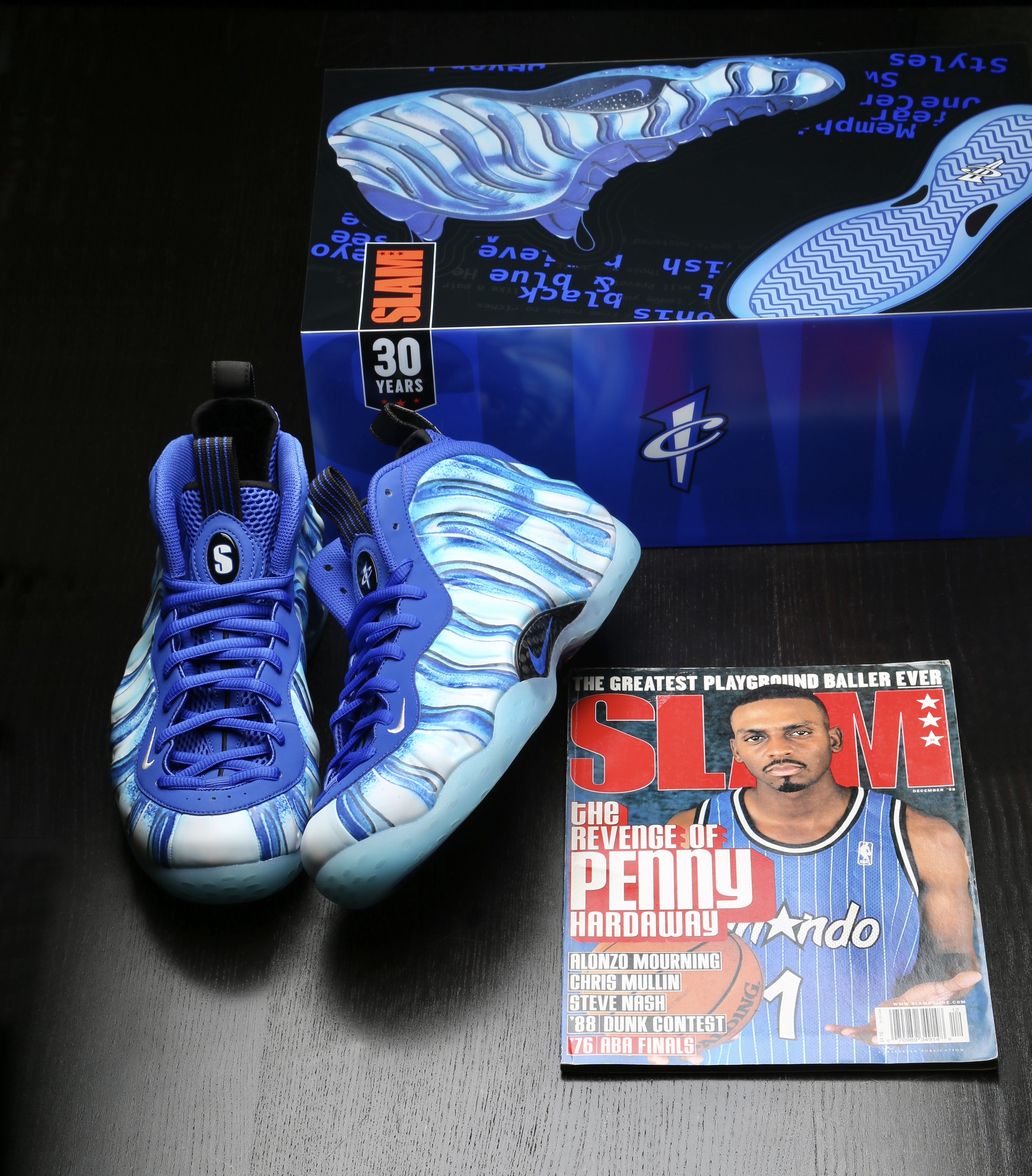 Slam Nike Foamposite Penny Hardaway Friends And Family 4