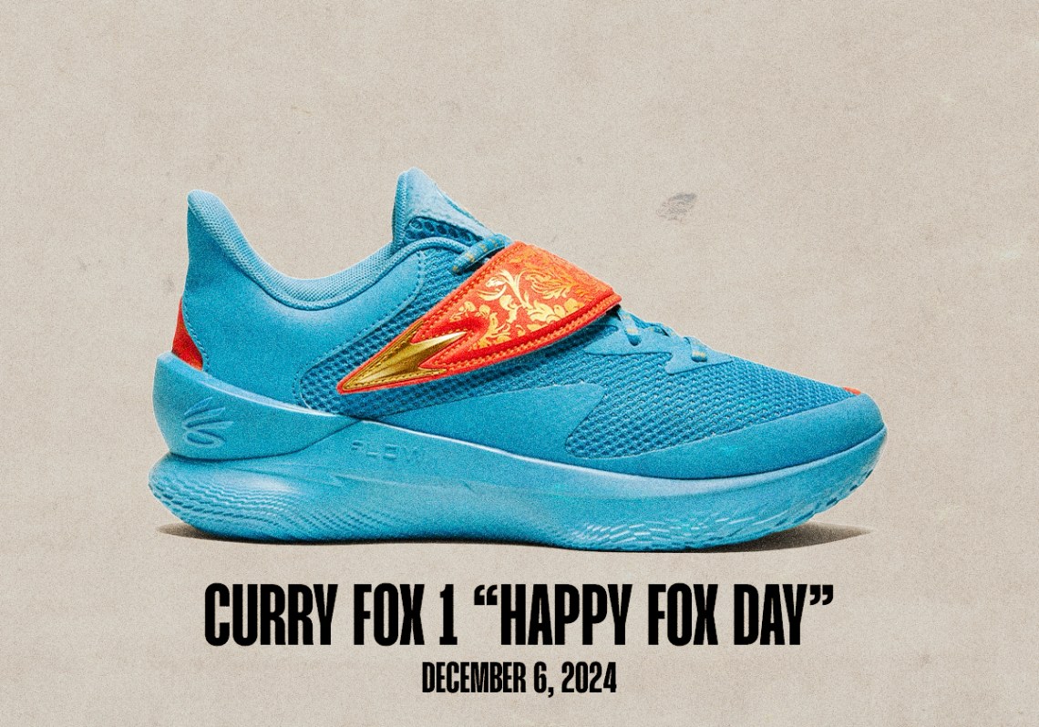 Sneaker Releases December 1 December 7 2024 Curry Fox 1 Happy Fox Day