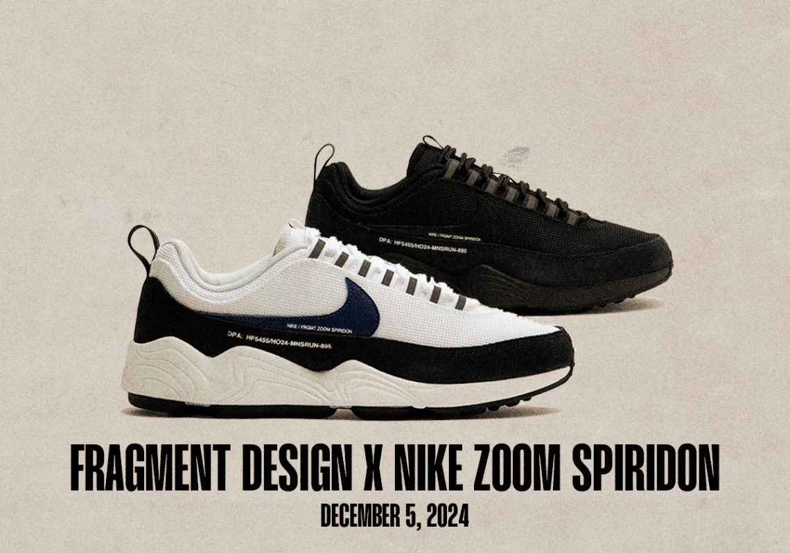 Sneaker Releases December 1 December 7 2024 Fragment Nike Zoom Spiridon