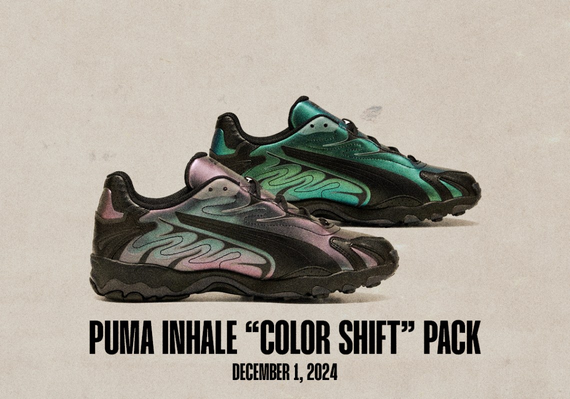 Sneaker Releases December 1 December 7 2024 Puma Inhale Color Shift Pack