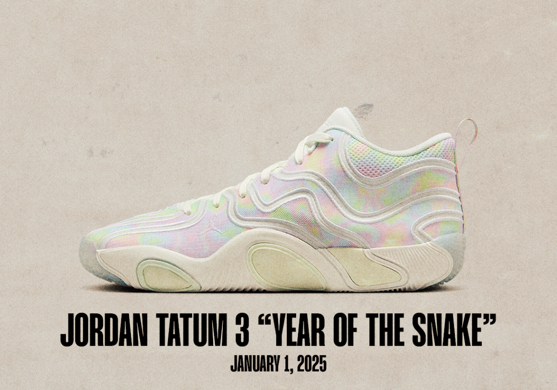 Sneaker Releases December 29 January 4 2025 Jordan Tatum 3 Year Of The Snake