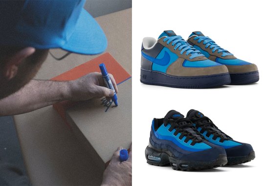 CNCPTS Has A Limited Run Of Signed Stash Nike "Blue Pack" Pairs Available Now