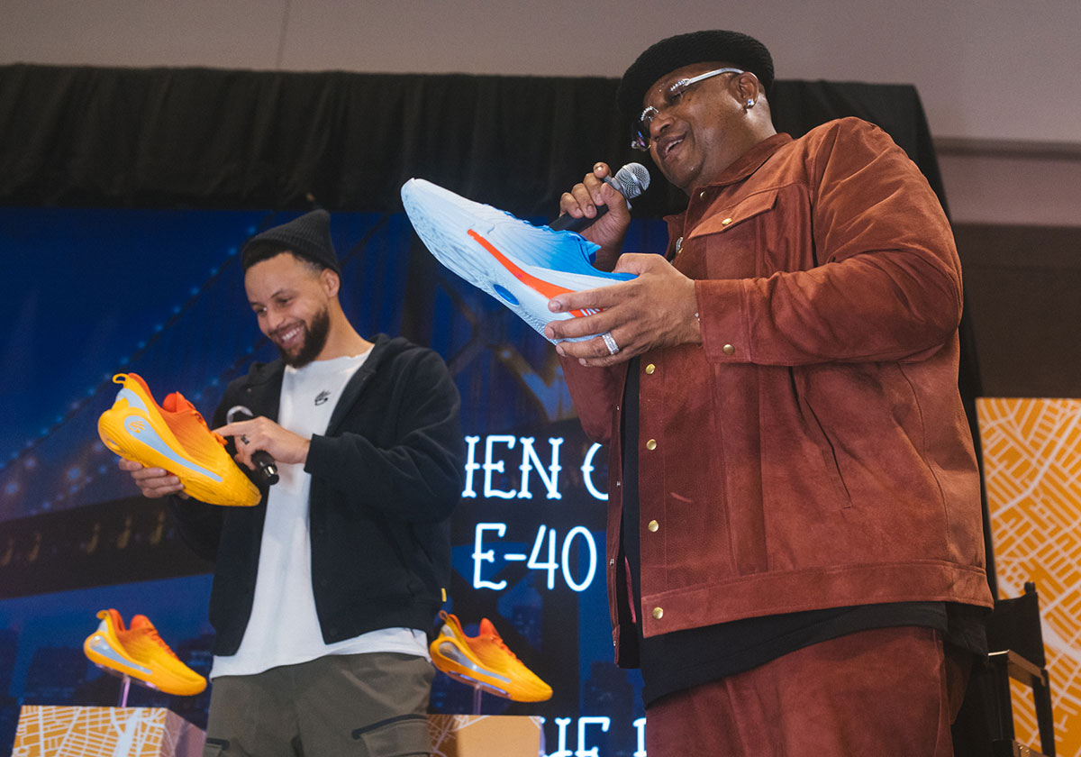 Stephen Curry E40 Curry 12 What The Bay Sneaker Con 1