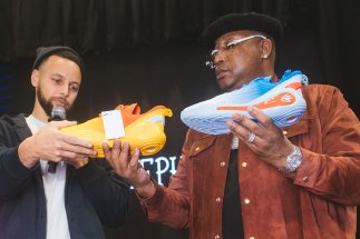 Stephen Curry And E40 Unveil The Curry 12 “What The Bay” At Sneaker Con