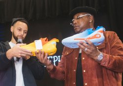 Stephen Curry And E40 Unveil The Curry 12 “What The Bay” At Sneaker Con