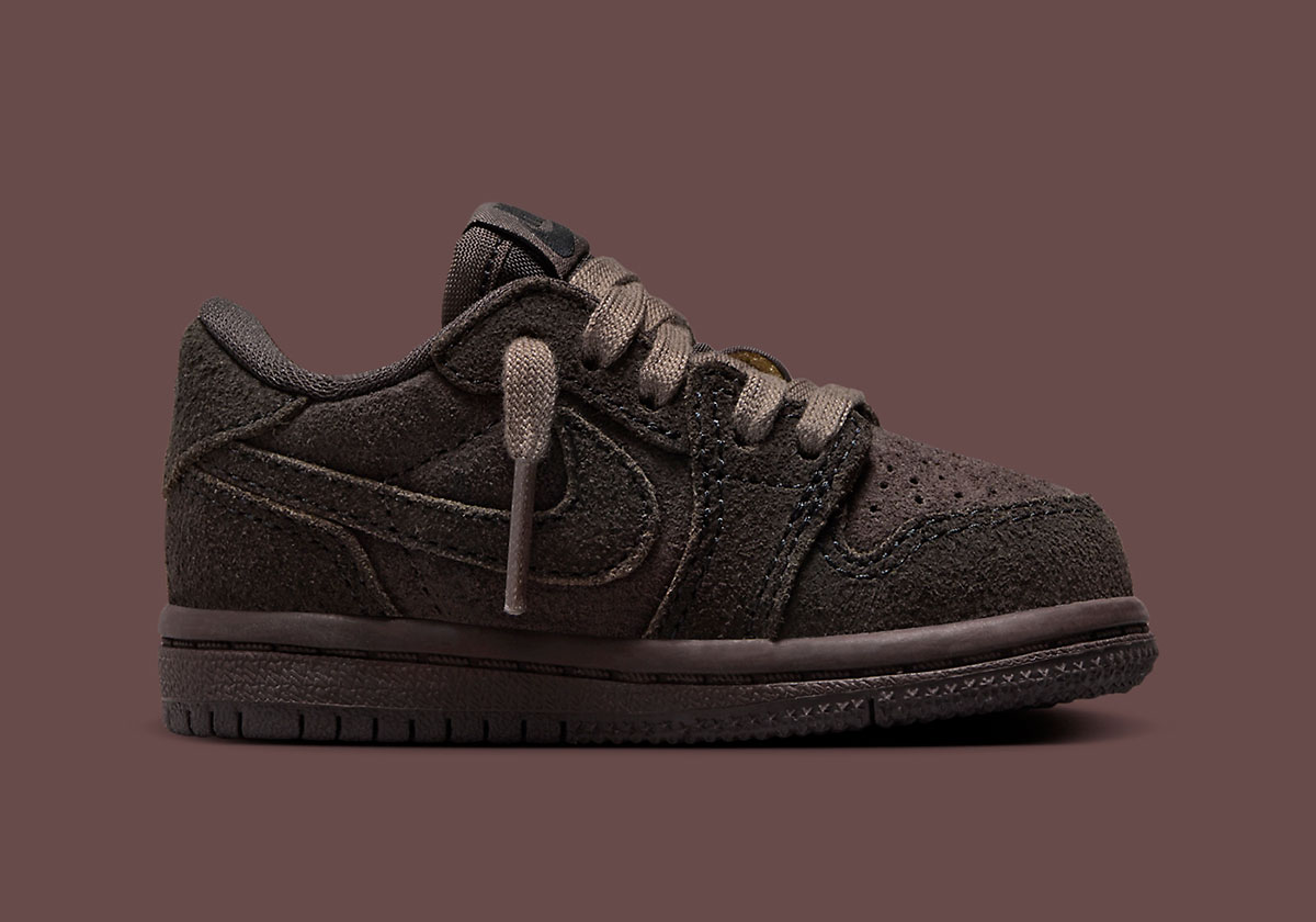 Travis Scott Jordan 1 Low Velvet Brown Ps Do5441 202 4