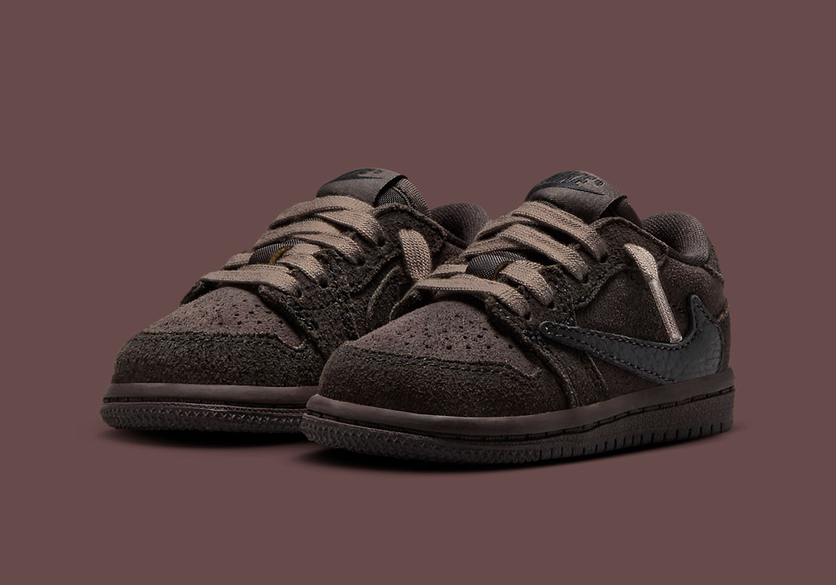 Travis Scott Jordan 1 Low Velvet Brown Ps Do5441 202 5