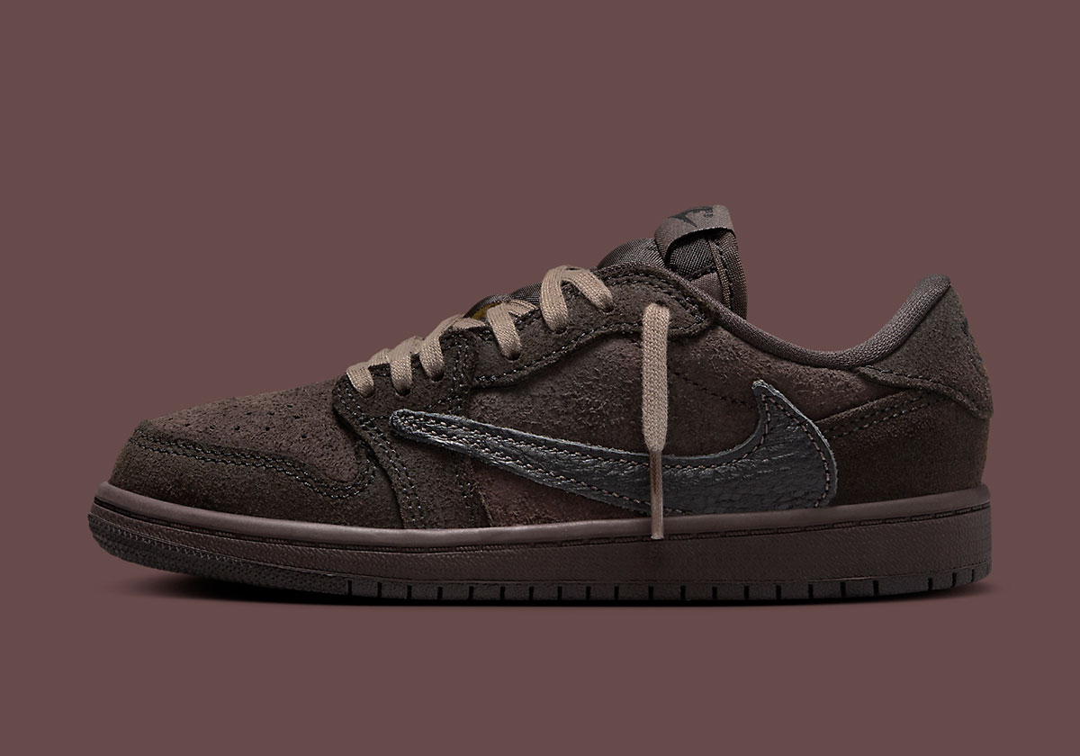 Travis Scott Jordan 1 Low Velvet Brown Ps Do5442 202 4