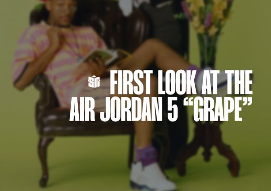 First Look At The Air Jordan 5 "Grape" (2025)