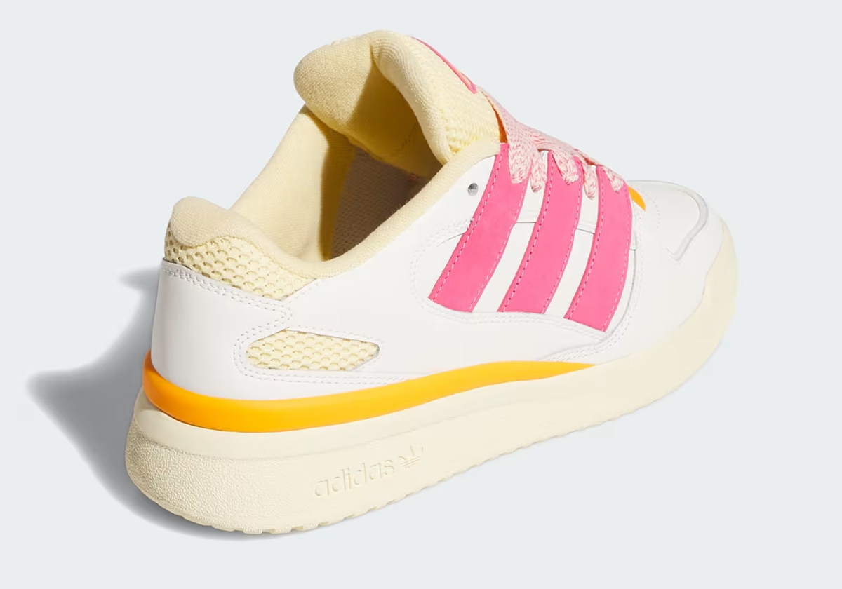 Adidas Forum2000 Off White Pink Fusion Orange Tint Jr3172 1