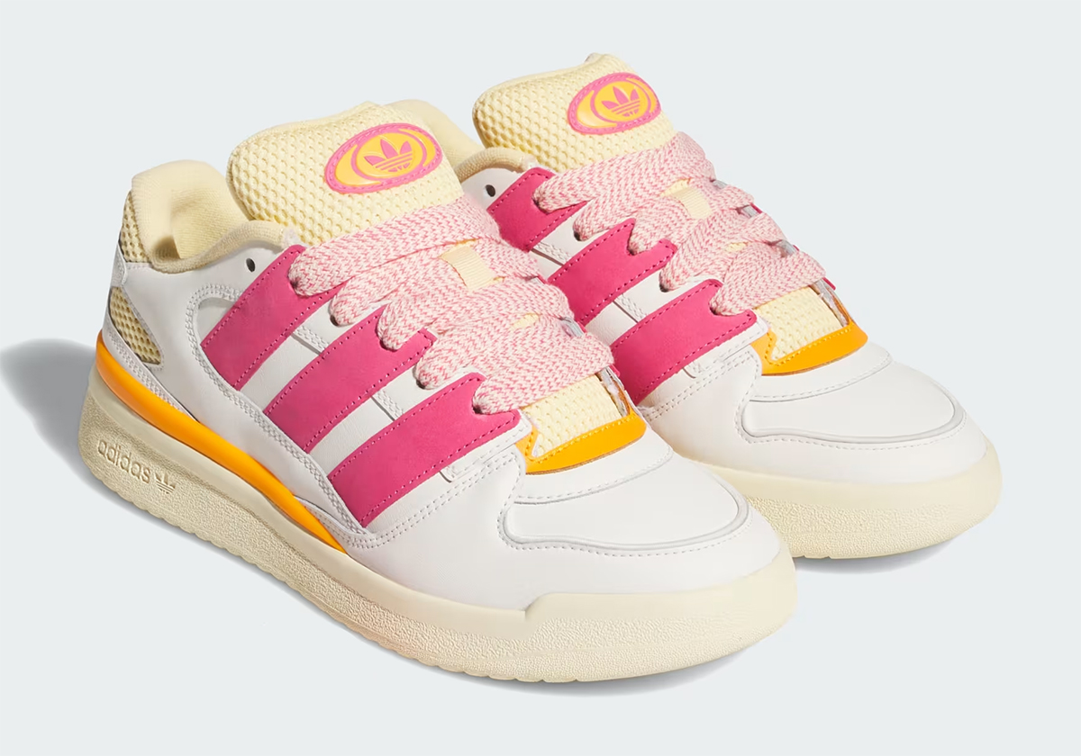 Adidas Forum2000 Off White Pink Fusion Orange Tint Jr3172 7