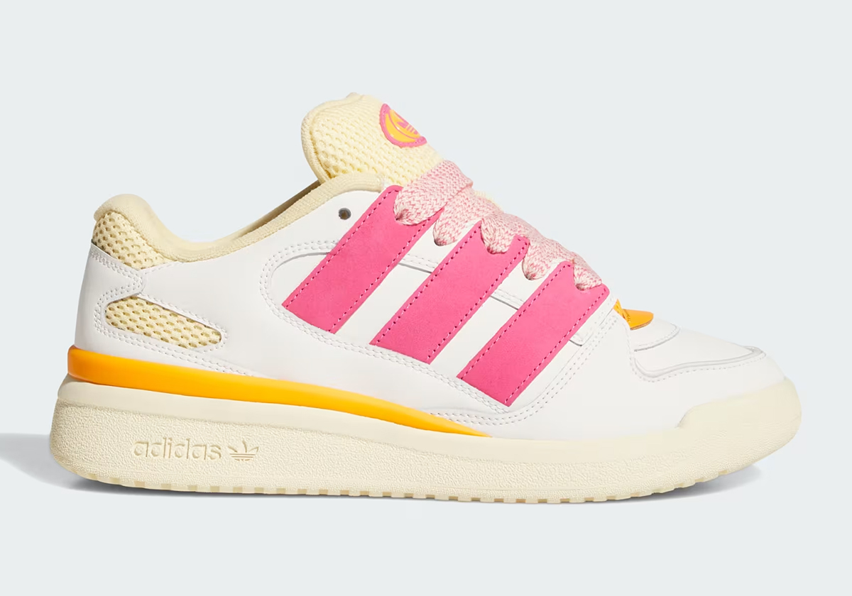 Adidas Forum2000 Off White Pink Fusion Orange Tint Jr3172 8