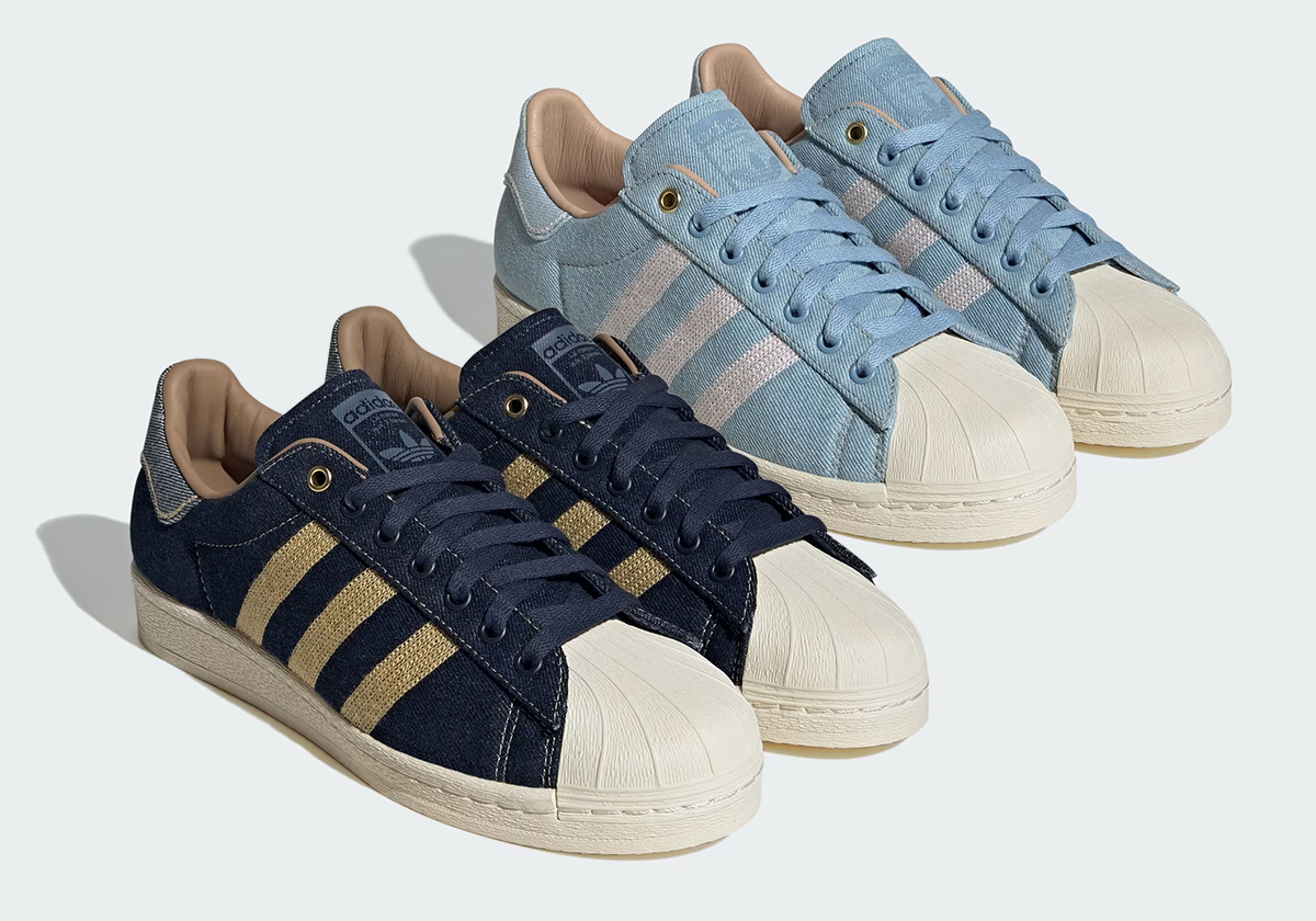 The adidas Superstar Touches On All-American Style With The Denim Pack