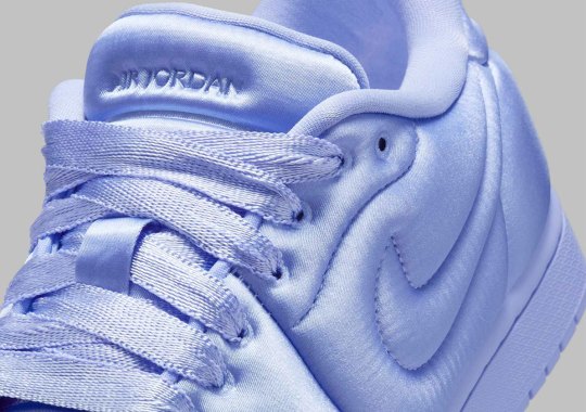 "Aluminum" Coats The Updated Air Jordan 1 Low Method of Make