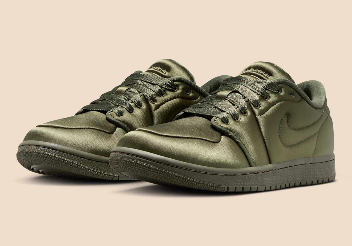 The Air Jordan 1 Low Method of Make Embraces "Medium Olive" For Spring