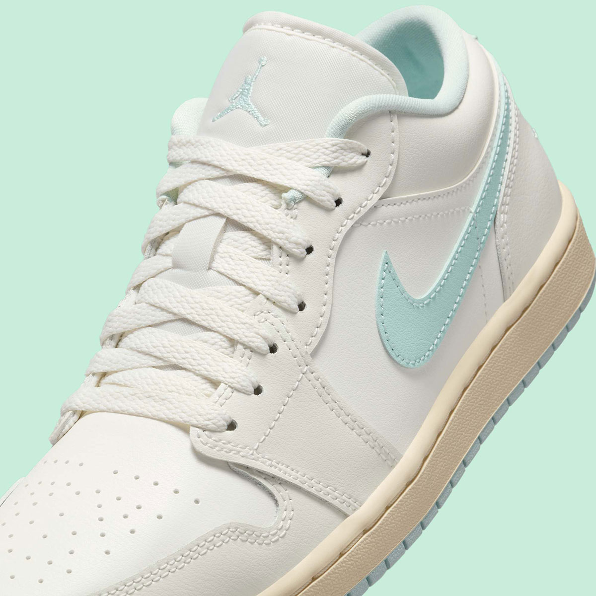 Air Jordan 1 Low White Seafoam Dc0774 134 6