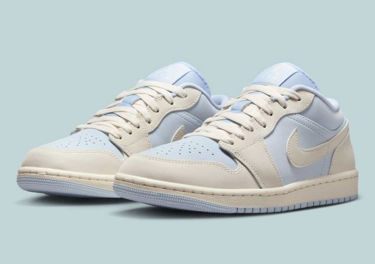 Airy "Hydrogen Blue" Lifts Up The Air Jordan 1 Low