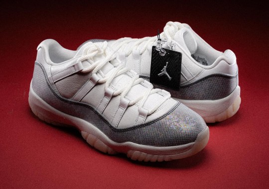 Up Close With The Air Jordan 11 Low "Year Of The Snake"