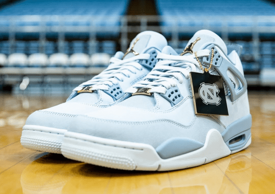 Air Jordan 4 "UNC" PE Revealed With Even More University Blue