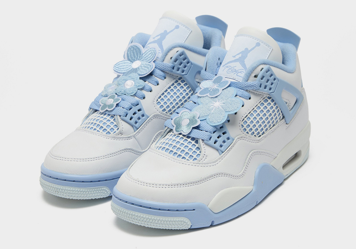 Air Jordan 4 White Aluminum Blue Tint Hv0823 100 4