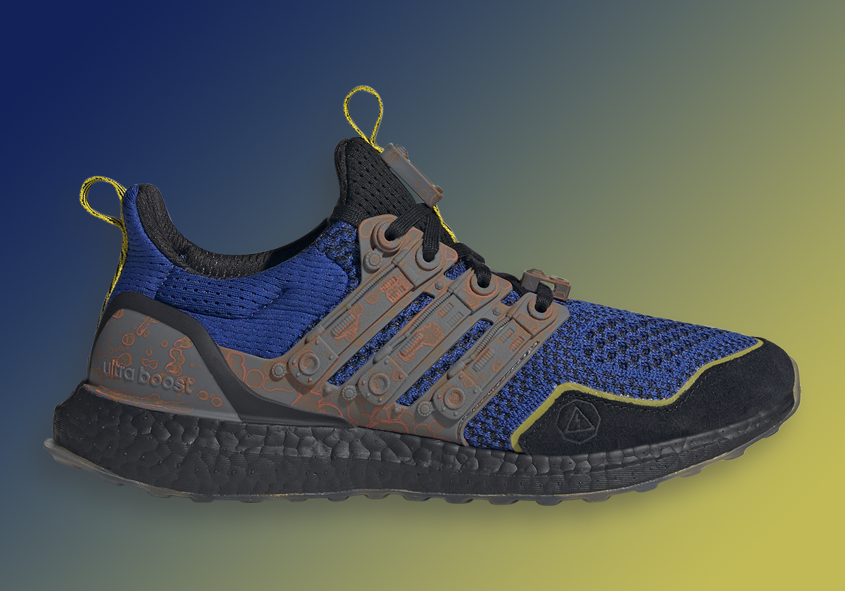 Fortnite adidas Football Ultraboost Blue Yellow Release Date 7