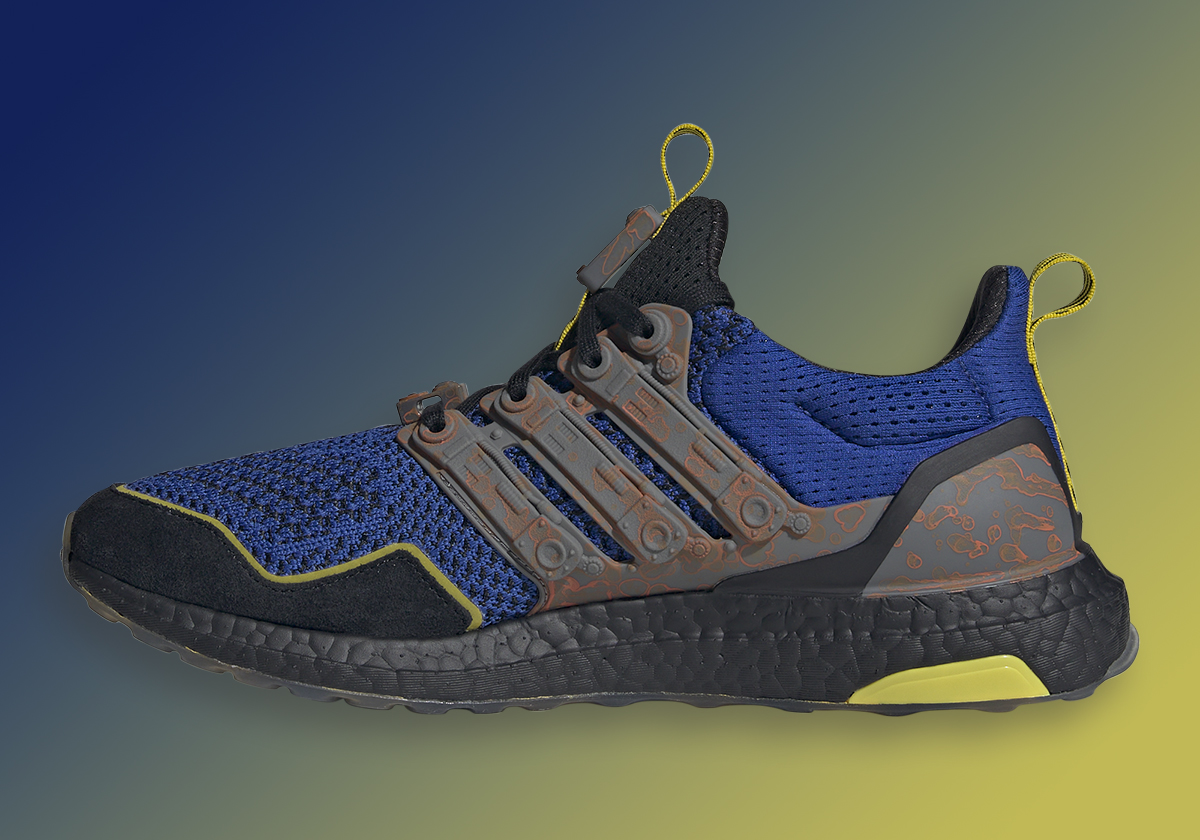 Fortnite adidas Football Ultraboost Blue Yellow Release Date 8