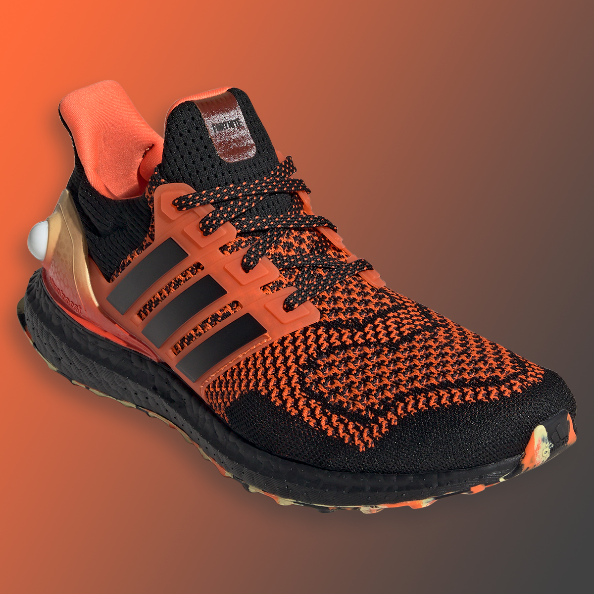 Fortnite adidas Football Ultraboost Orange Black Release Date 3