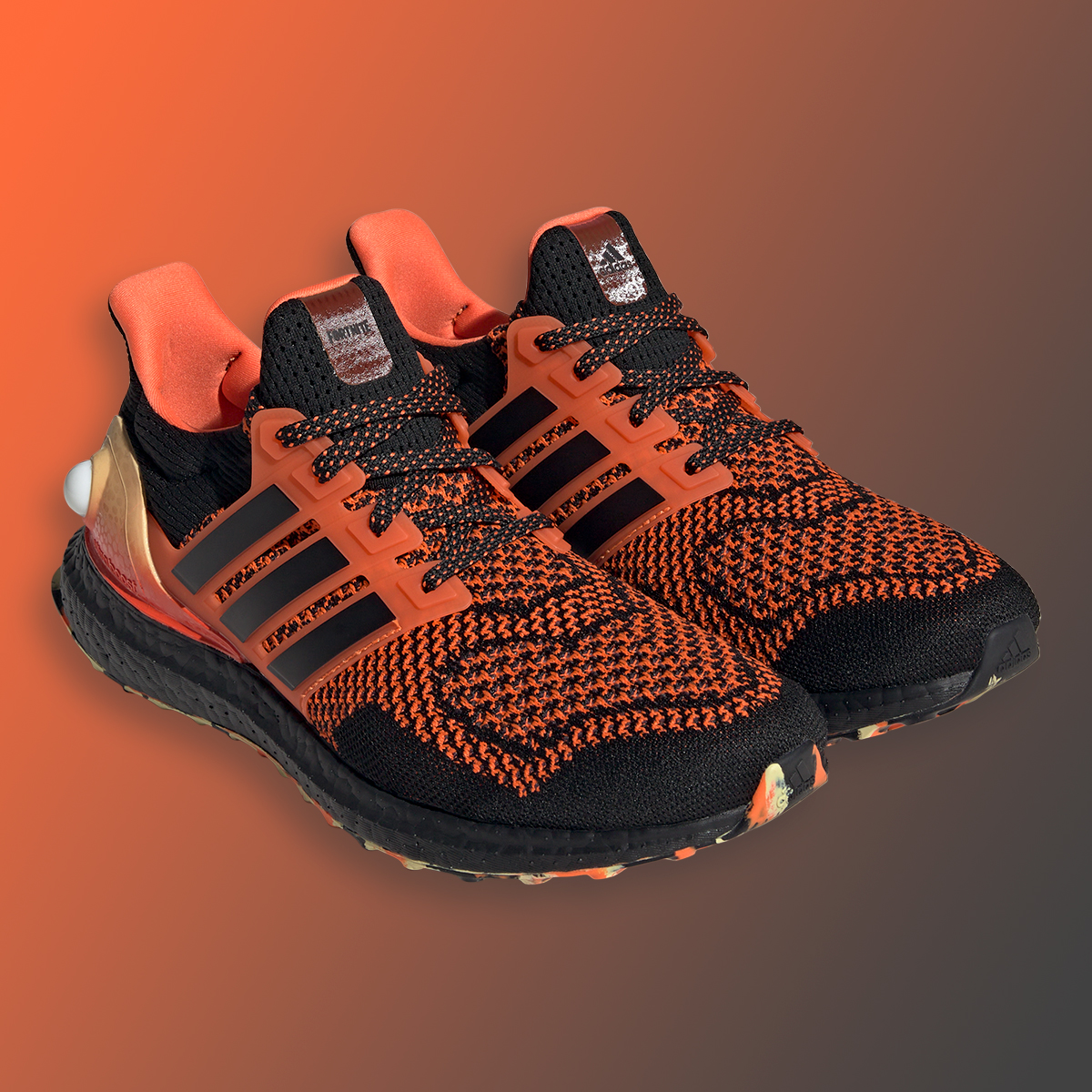 Fortnite adidas Football Ultraboost Orange Black Release Date 4