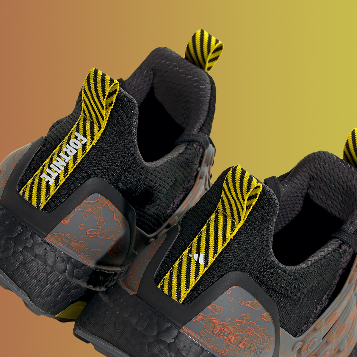 Fortnite adidas Football Ultraboost Yellow Black Brown Release Date 4