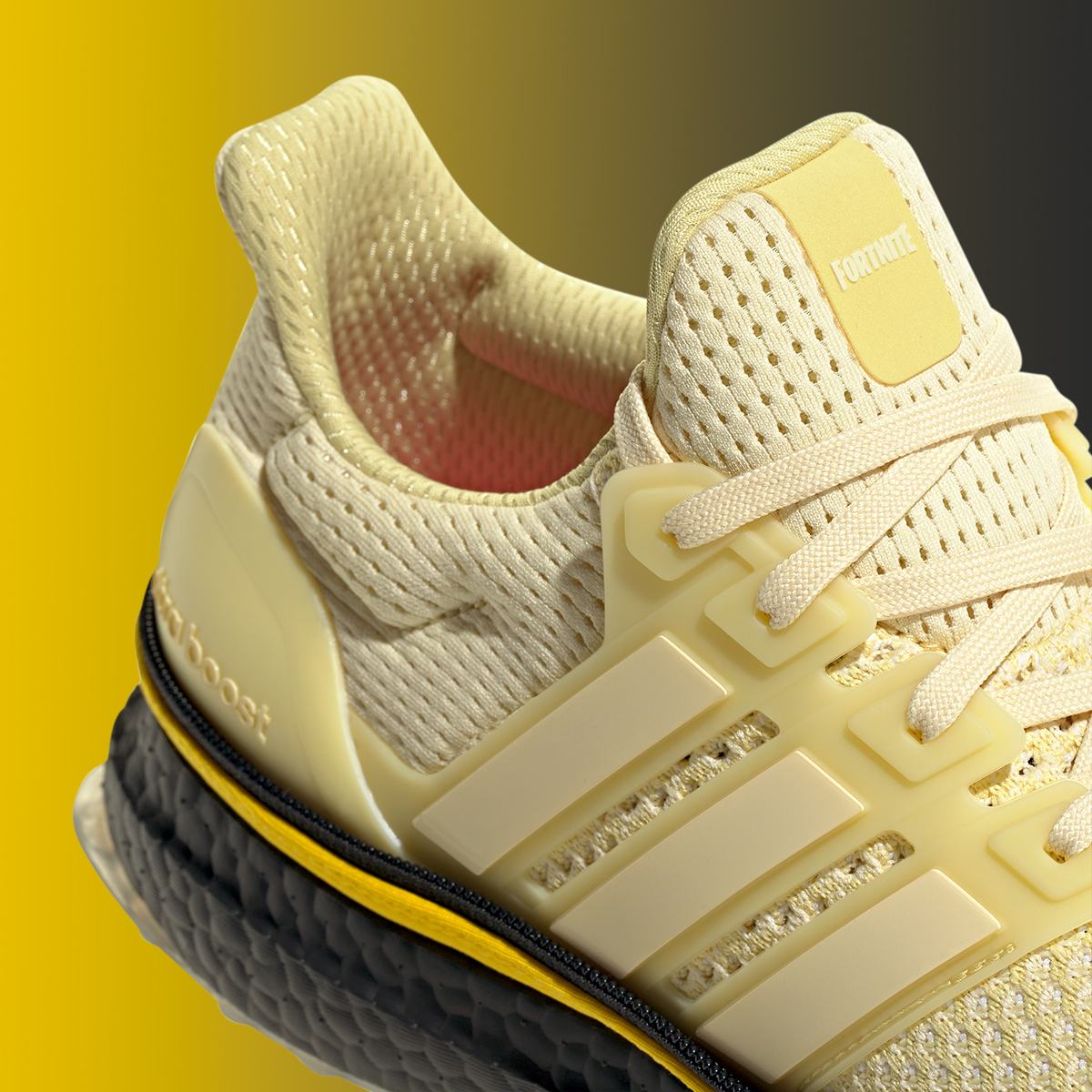 Fortnite adidas Football Ultraboost Yellow Black Release Date 9