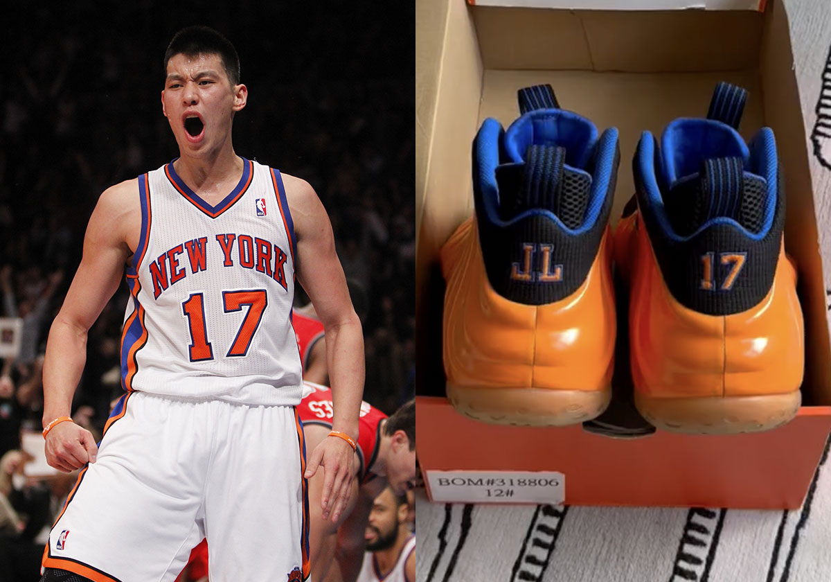 Nike Made A Linsanity-Inspired Foamposite PE During Jeremy Lin's Unforgettable Run