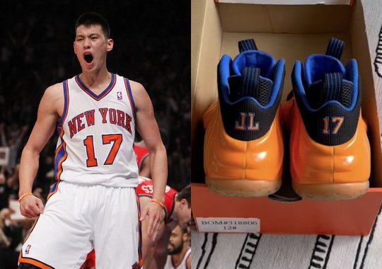 Nike Made A Linsanity-Inspired Foamposite PE During Jeremy Lin's Unforgettable Run