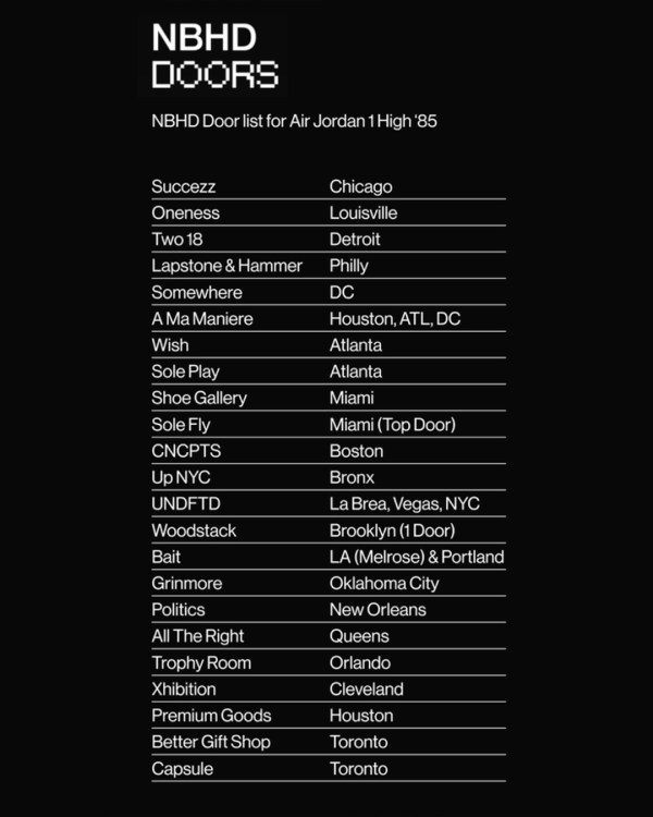 stores that have air jordan 1